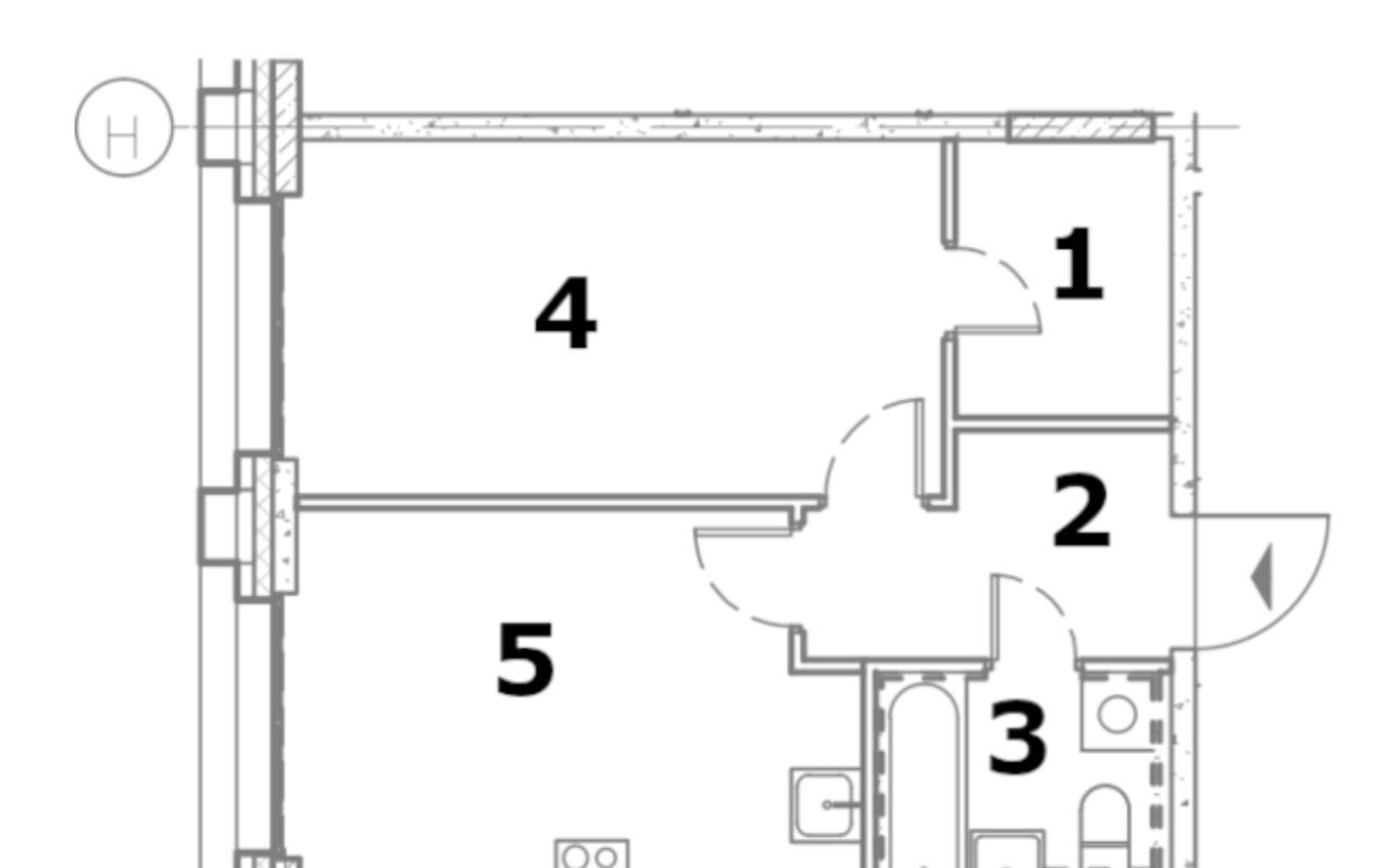 квартира г Москва метро Технопарк ЖК Шагал 1-я оч., к 13 фото 6