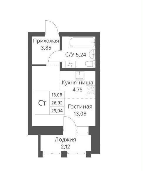 квартира г Новосибирск р-н Калининский ул Игарская 3 Миниполис «Фора» Кулацкий фото 4