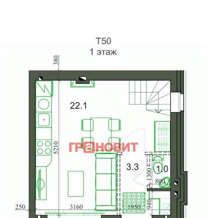 дом р-н Новосибирский с Новолуговое мкр Березки 2 5-й кв-л, 32/1/1 фото 9