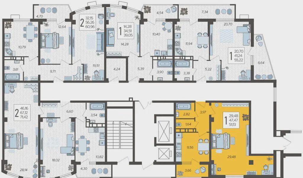 квартира г Краснодар р-н Карасунский ул Уральская 100/8 фото 2