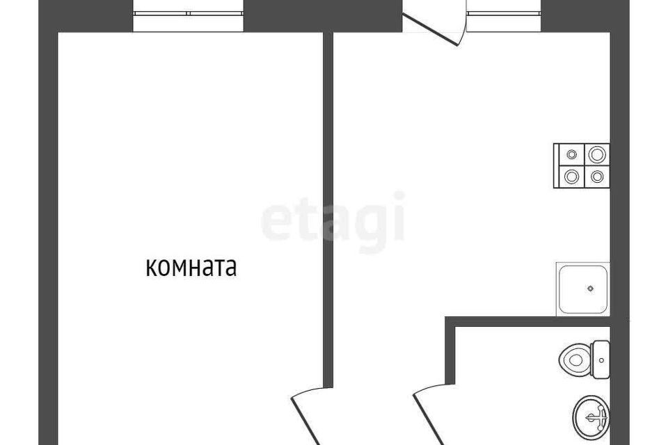 квартира р-н Аксайский г Аксай ул Советская 16к/2 фото 8