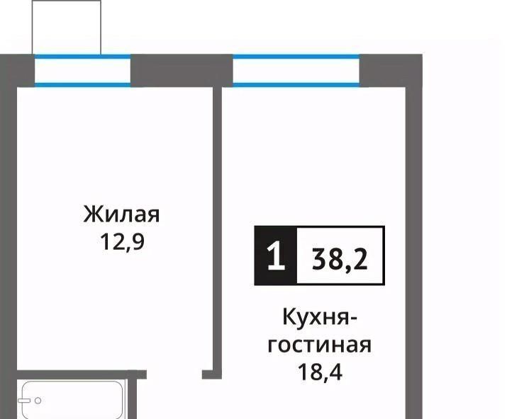 квартира городской округ Красногорск п Светлые Горы Марьино-Знаменское кв-л, Пятницкое шоссе фото 1