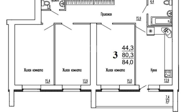 р-н Железнодорожный ул Баталина 29 ЖК «Флагман» фото