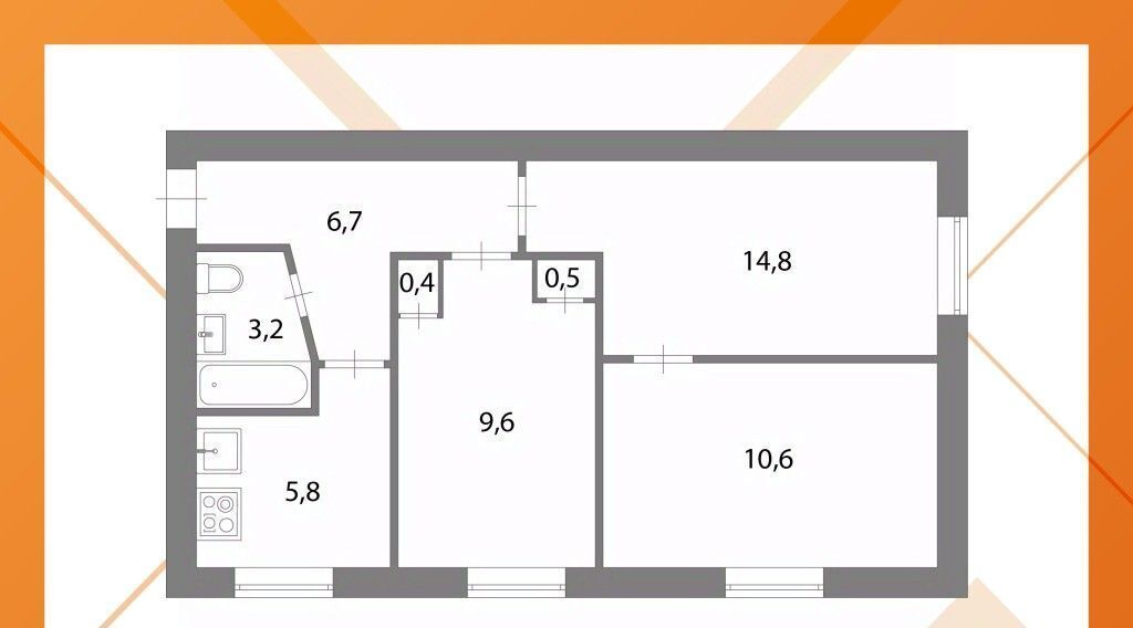 квартира п Товарковский ул Кирова 38 Богородицкий район фото 3