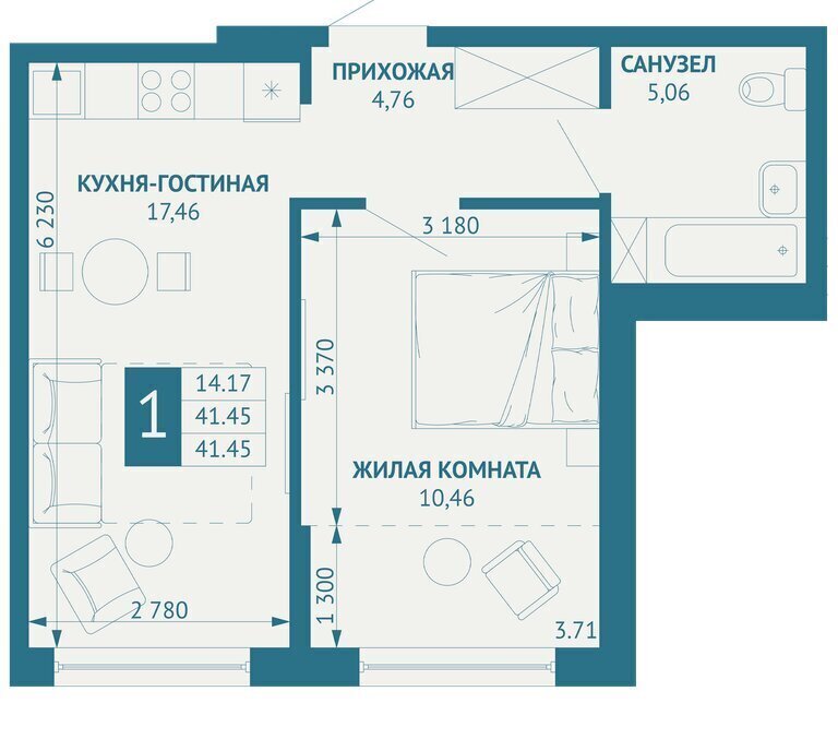 квартира г Краснодар п Березовый р-н Прикубанский Витаминкомбинат муниципальное образование Краснодар фото 1