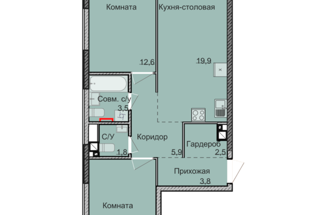 квартира городской округ Ижевск, Строящийся жилой дом фото