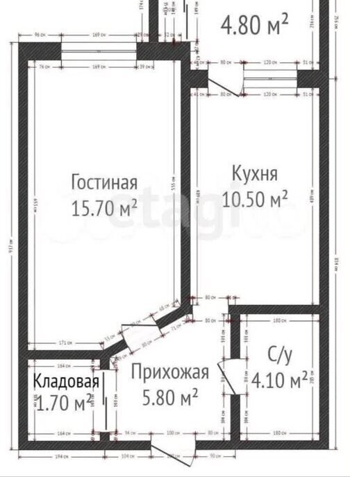 квартира г Краснодар ул Душистая 54а фото 24