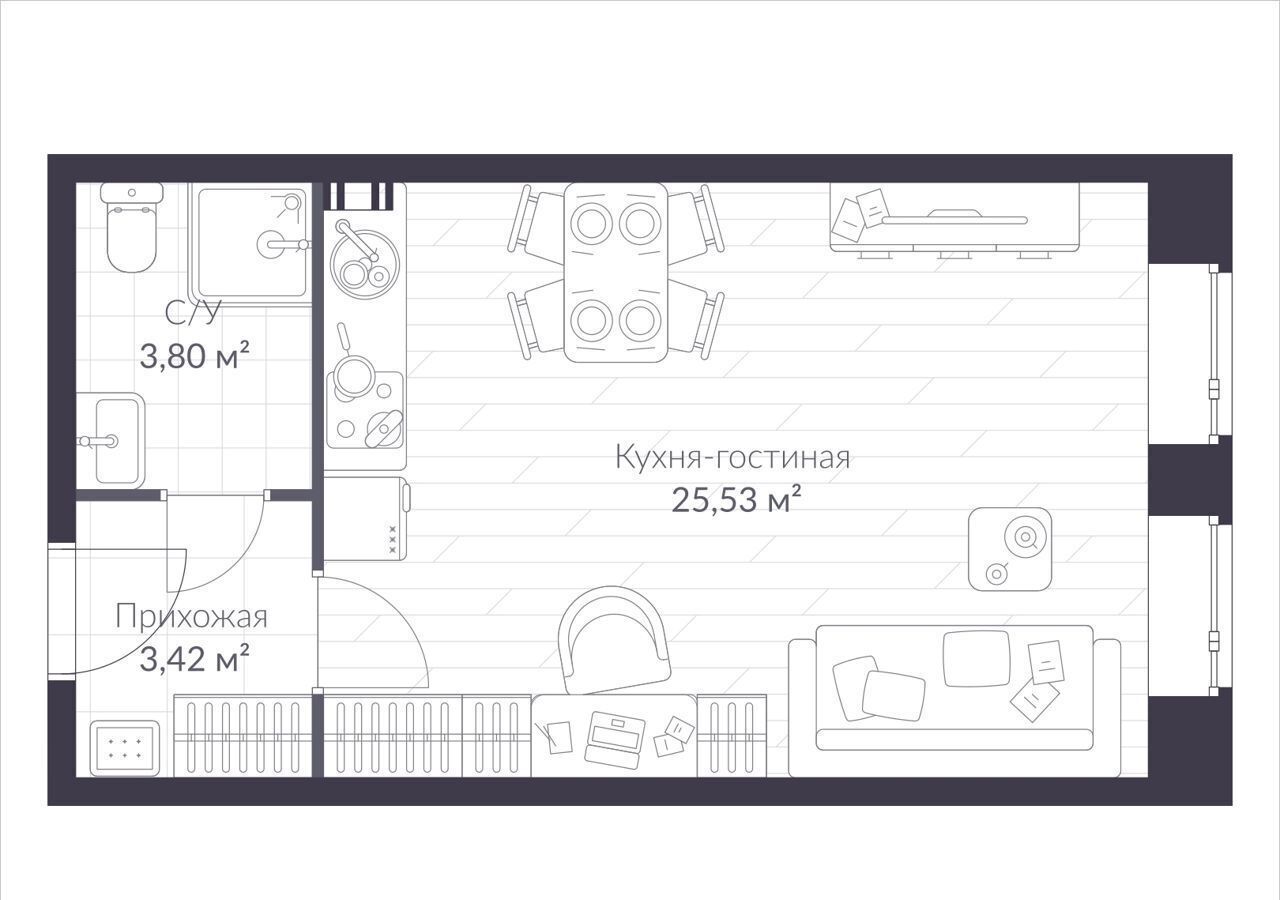 квартира г Санкт-Петербург п Стрельна ш Красносельское 1 д. 22 фото 2