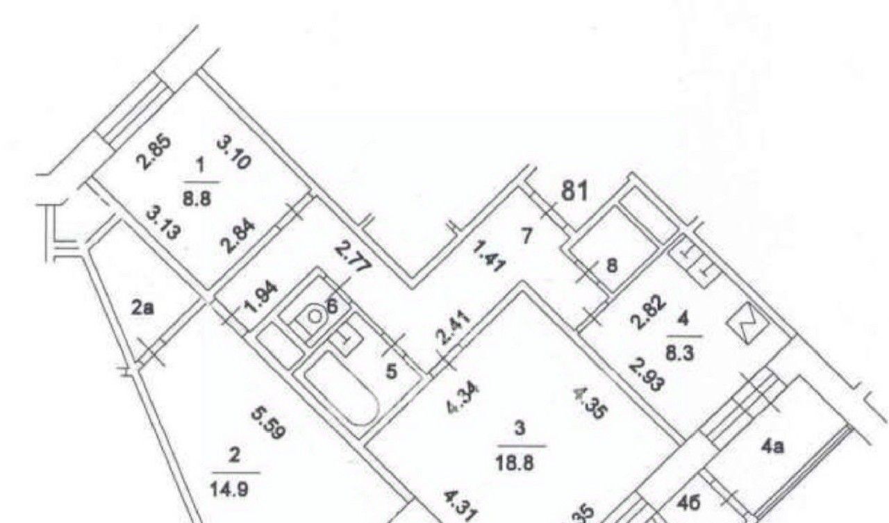 квартира г Москва ул Ангарская 67к/3 Яхромская фото 17