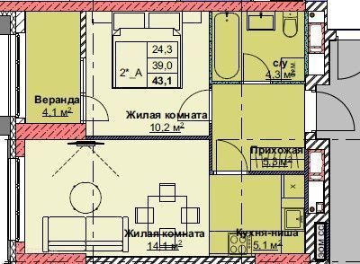 р-н Первомайский Владивостокский городской округ, жилой комплекс Каштановый двор фото