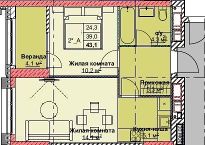 р-н Первомайский Владивостокский городской округ, жилой комплекс Каштановый двор фото