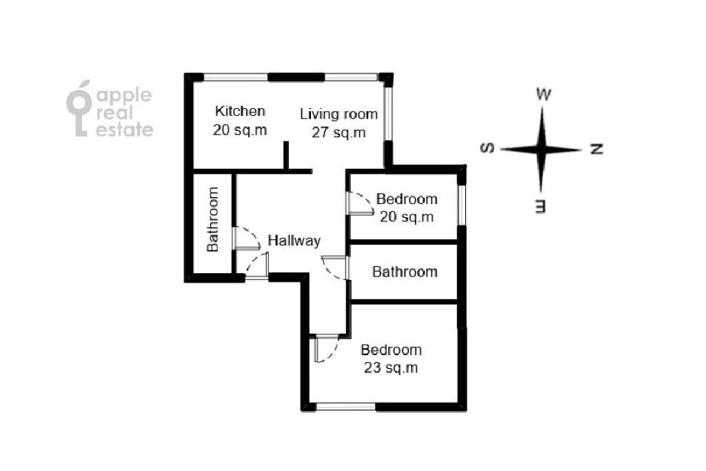 квартира г Москва ул Расплетина 22к/2 поле, Октябрьское фото 13