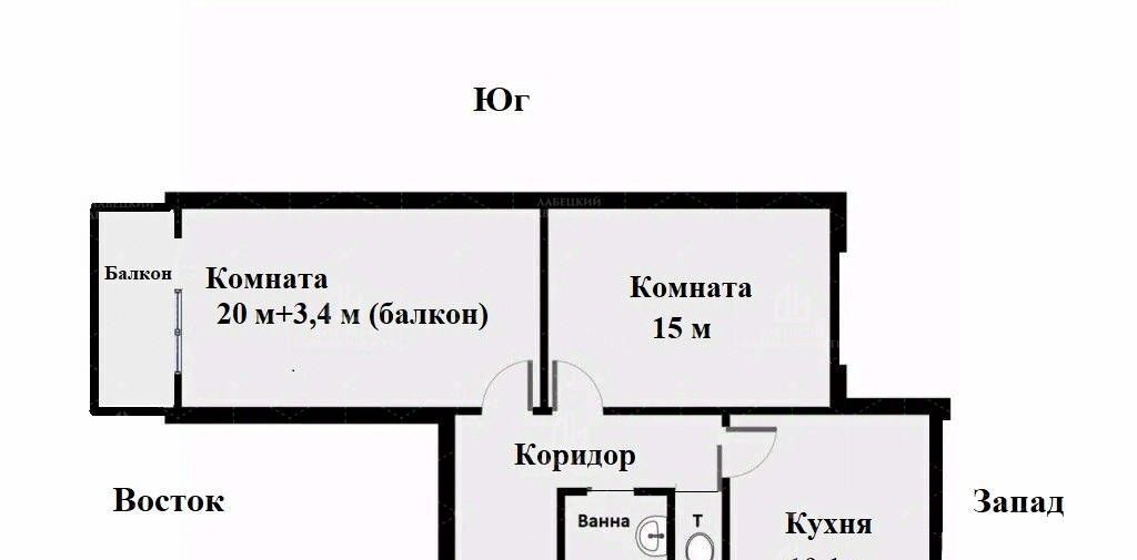 квартира г Москва метро Бульвар Дмитрия Донского ул Старобитцевская 17к/2 фото 2