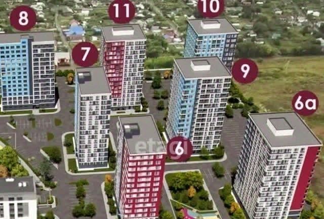 квартира г Кемерово р-н Заводский ул Веры Волошиной 42а фото 5