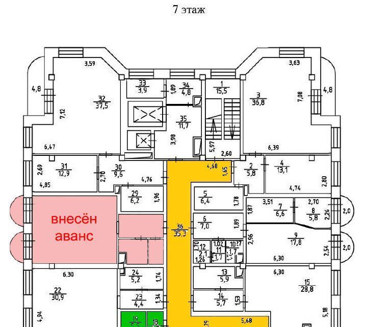 офис г Новосибирск р-н Центральный Сибирская ул Некрасова фото 29