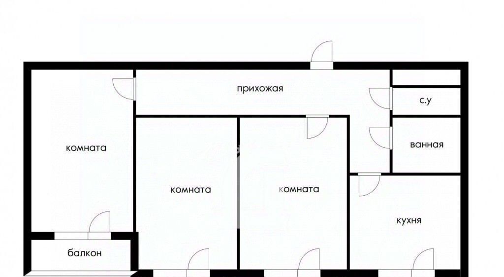 квартира г Краснодар р-н Прикубанский ул им. Дзержинского 54/12 фото 2