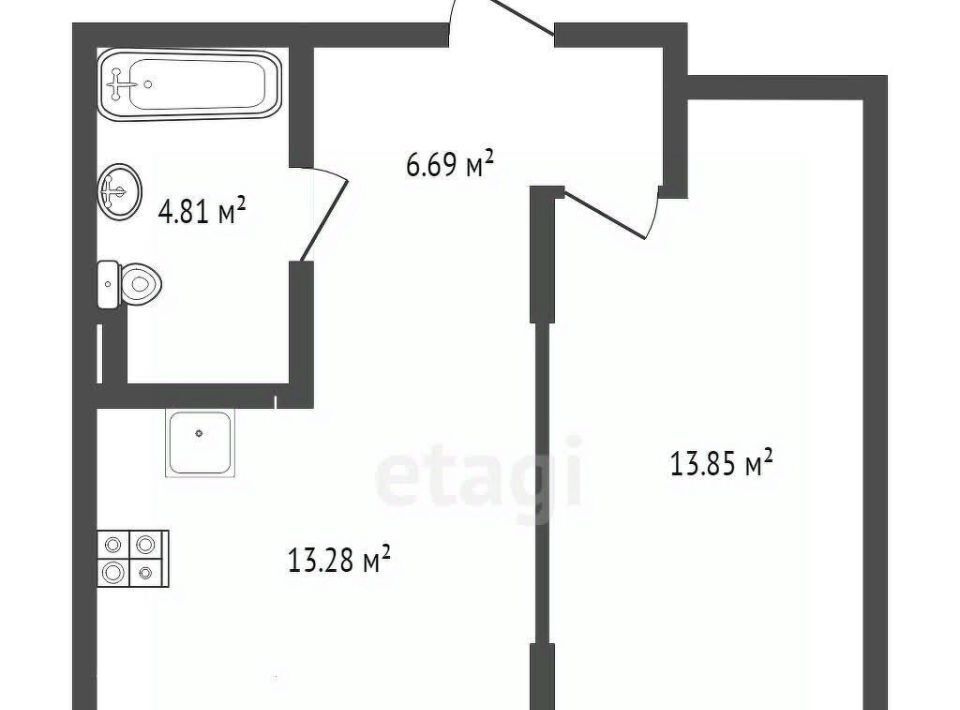 квартира г Ростов-на-Дону р-н Советский ул Малиновского 33б фото 2