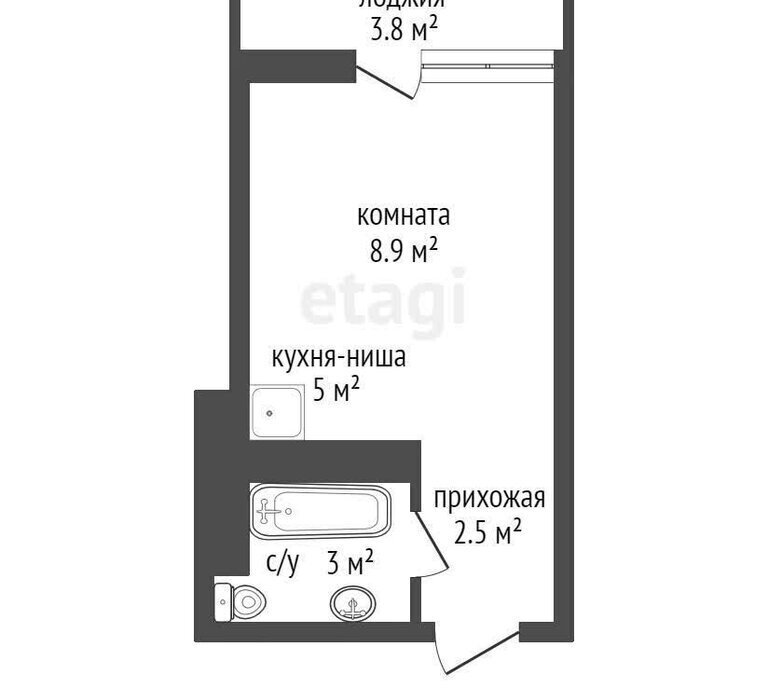 квартира г Красноярск р-н Кировский ул Кутузова 1 фото 1