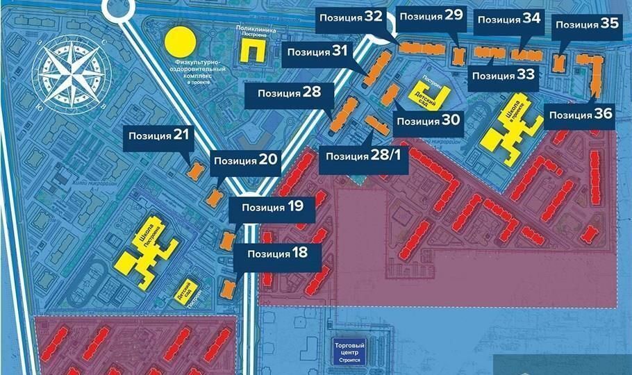 квартира г Воронеж р-н Советский Шилово ул Острогожская ЖК «Ласточкино» поз. 21 фото 7