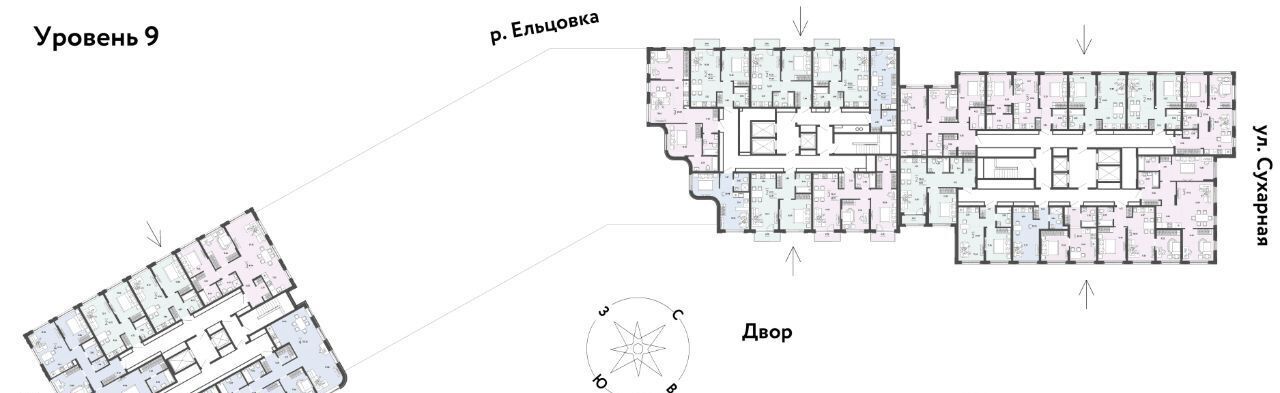 квартира г Новосибирск метро Площадь Гарина-Михайловского ул Сухарная 109/2 фото 3