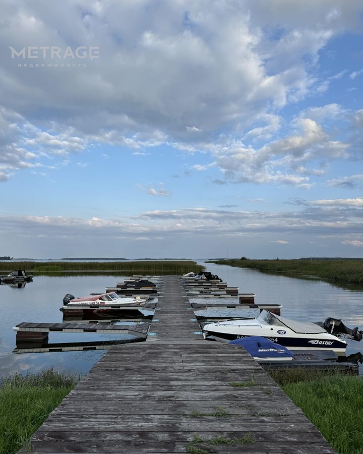 земля р-н Ордынский с Верх-Ирмень коттеджный пос. Пичугово море, Морская ул., 10 фото 13