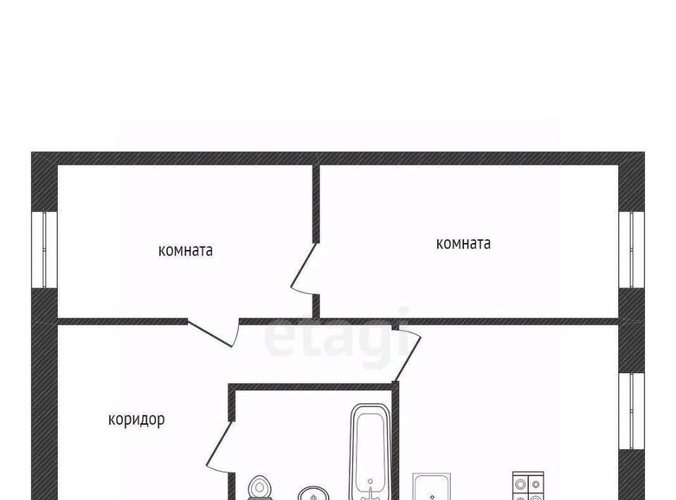 квартира р-н Киришский г Кириши ул Мира 1 Киришское городское поселение фото 2