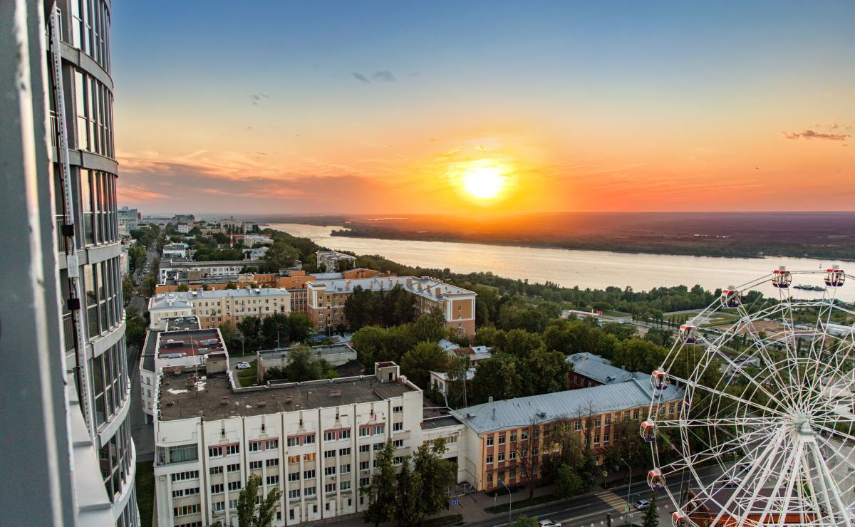 квартира г Нижний Новгород р-н Нижегородский Горьковская пл Сенная 1 ЖК «Парус» фото 2