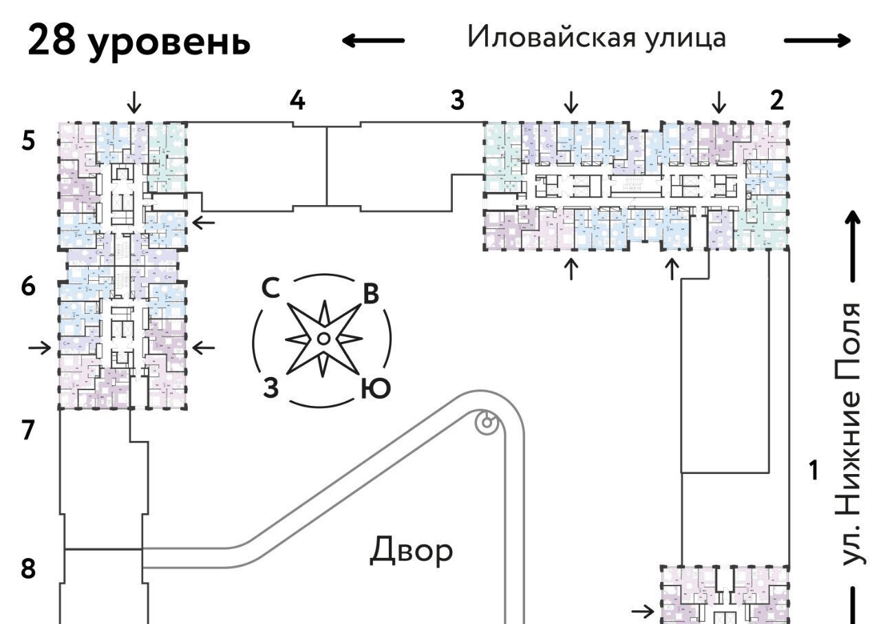 квартира г Москва Перерва ул Иловайская ЖК «Страна.Иловайская» муниципальный округ Марьино фото 2