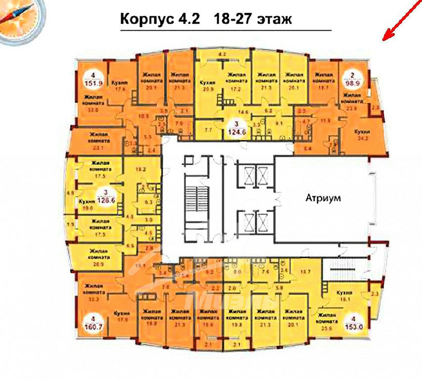 квартира г Москва метро Строгино ул Маршала Катукова 24к/5 фото 30