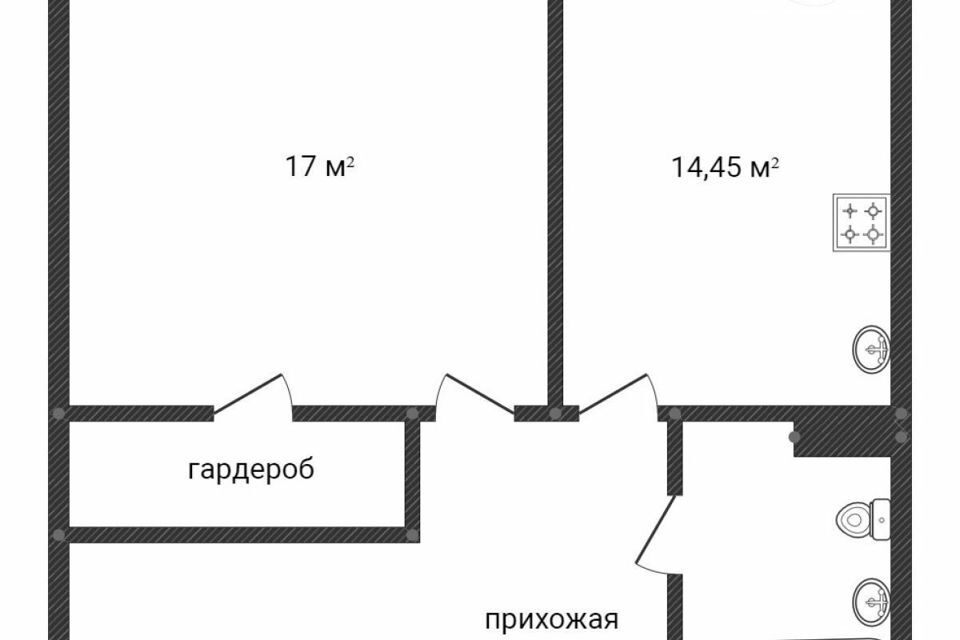 квартира р-н Всеволожский г Всеволожск ЖК «Полар-Южный» Центральная Южный, 10 к 1 фото 10