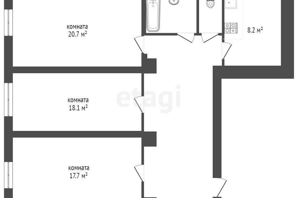 квартира г Москва ул Коптевская 83/2 Северный административный округ фото 10