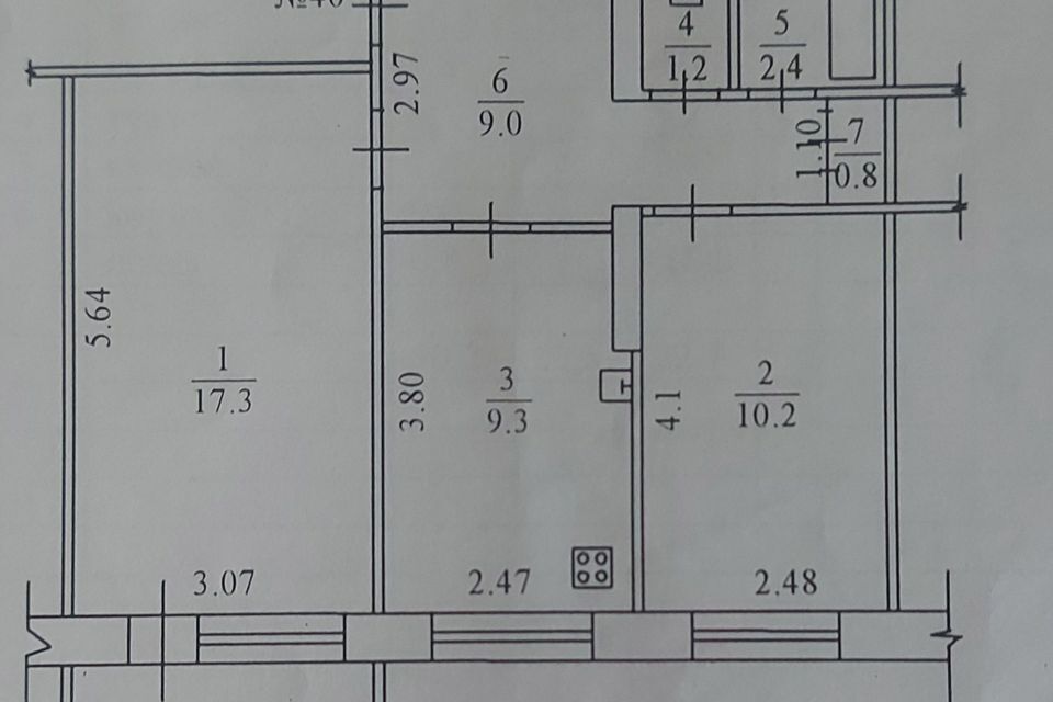 квартира г Якутск ул Можайского 17/6 городской округ Якутск фото 10