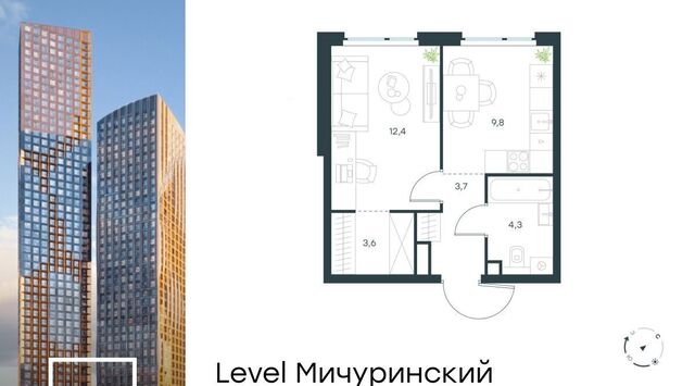 ЖК Левел Мичуринский к 9 фото