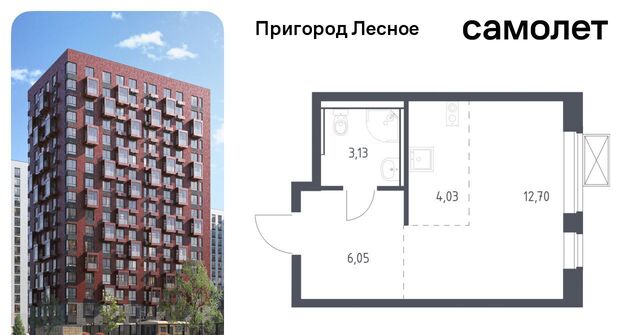 д Мисайлово ЖК «Пригород Лесное» Красногвардейская, к 13. 1 фото