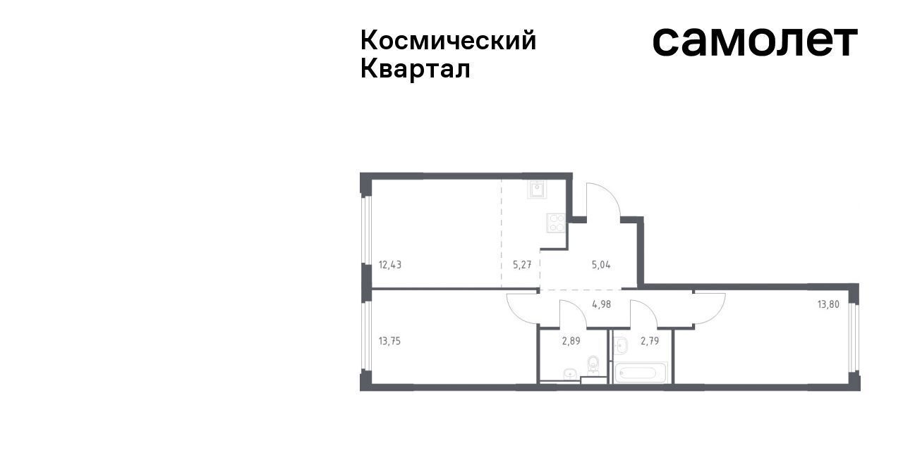 квартира г Королев мкр Юбилейный Щёлковская фото 1