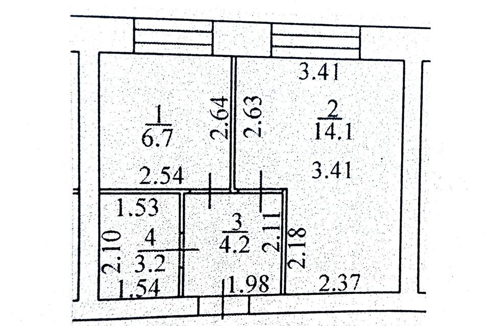 квартира р-н Грязовецкий г Грязовец ул Газовиков 39 фото 4