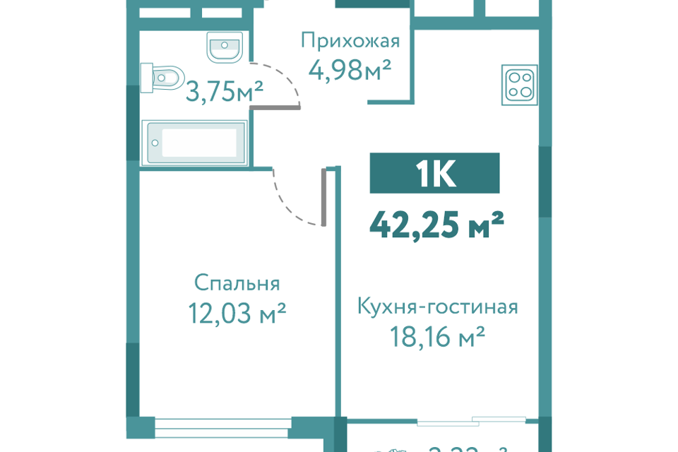 квартира г Тюмень ул Павла Никольского 4 Тюмень городской округ фото 1