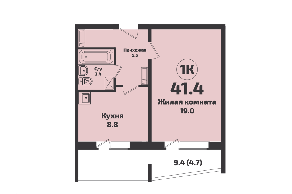 квартира р-н Новосибирский п Садовый Строящийся жилой дом фото 1