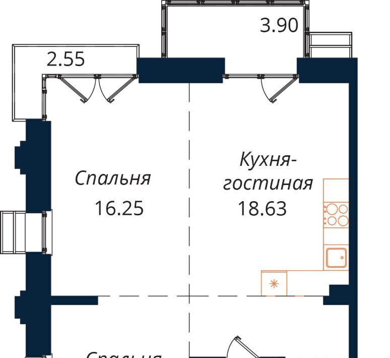 квартира г Иркутск р-н Октябрьский ул Юрия Левитанского фото 1