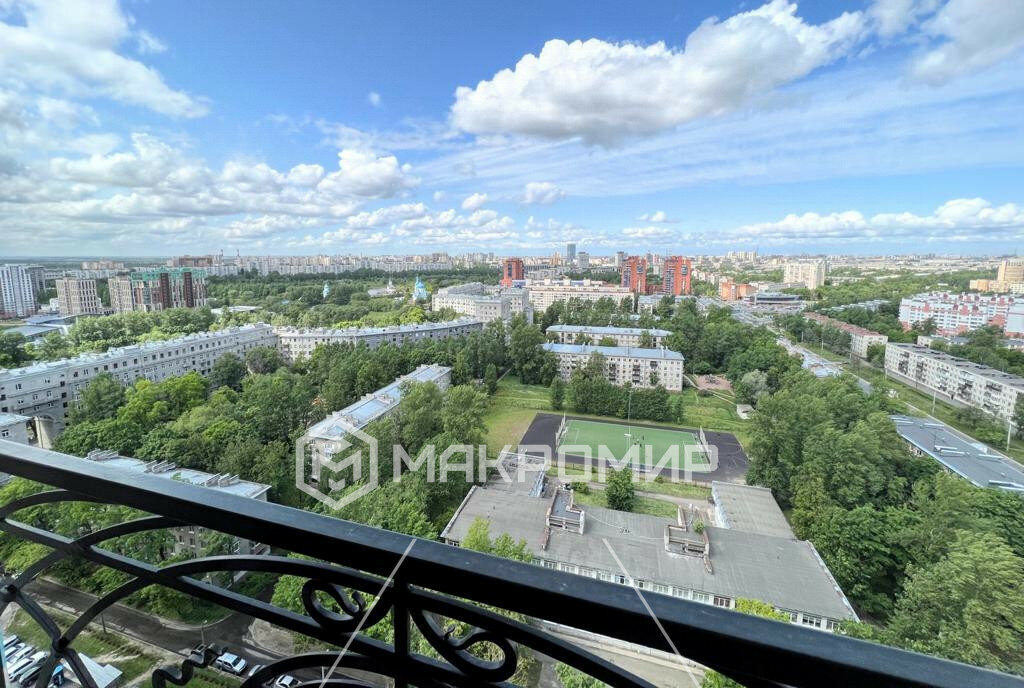 квартира г Санкт-Петербург ул Ленсовета 87к/3 Звёздная фото 26