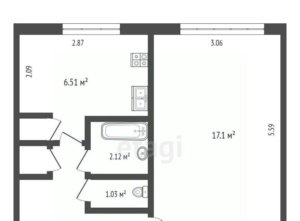 квартира р-н Лямбирский с Лямбирь ул Гражданская 23 фото 2