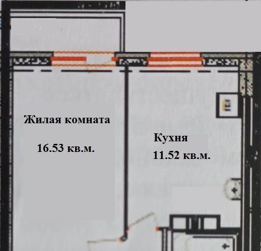 квартира г Волгоград р-н Дзержинский ул им. Расула Гамзатова 21 фото 6