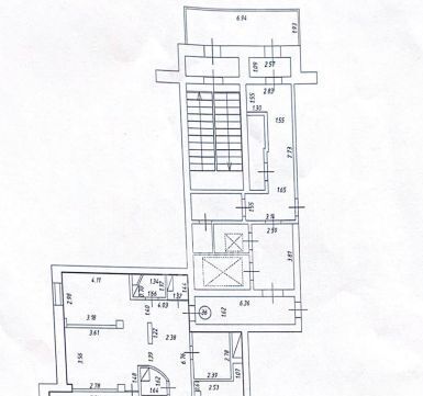 квартира г Омск р-н Центральный ул Добровольского 14 фото 25