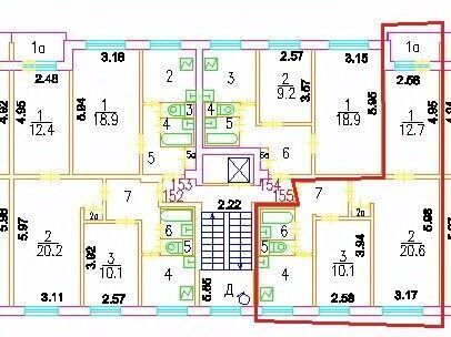 квартира г Москва метро Курьяново б-р Новочеркасский 14 фото 7