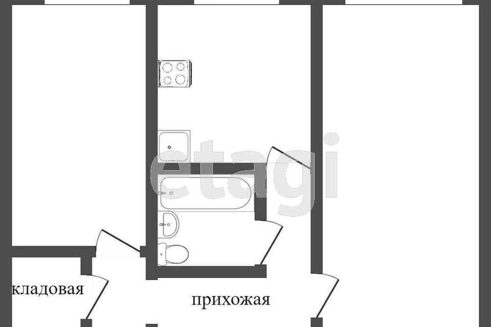 квартира г Омск ул Волочаевская 17е Омский район фото 6