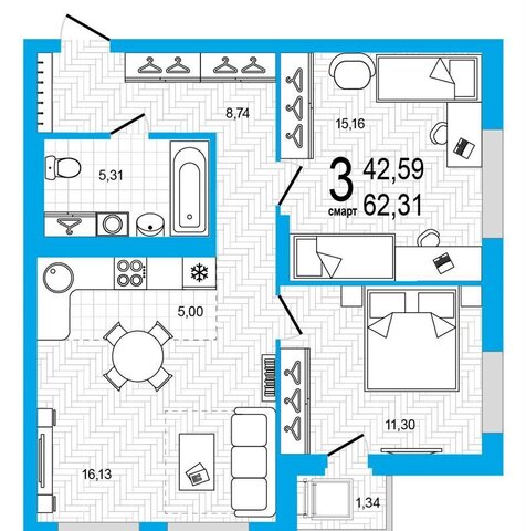 р-н Демский ул. Столярова/Калимулина/Яркий б-р, стр. 1 фото