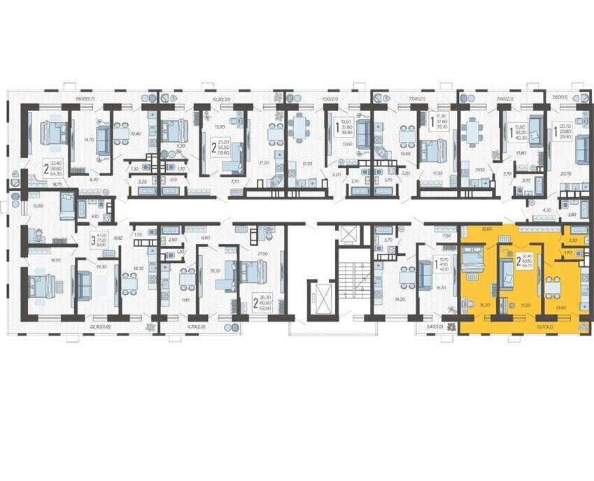 квартира г Краснодар микрорайон 9-й километр ул Ярославская 115/5 фото 2