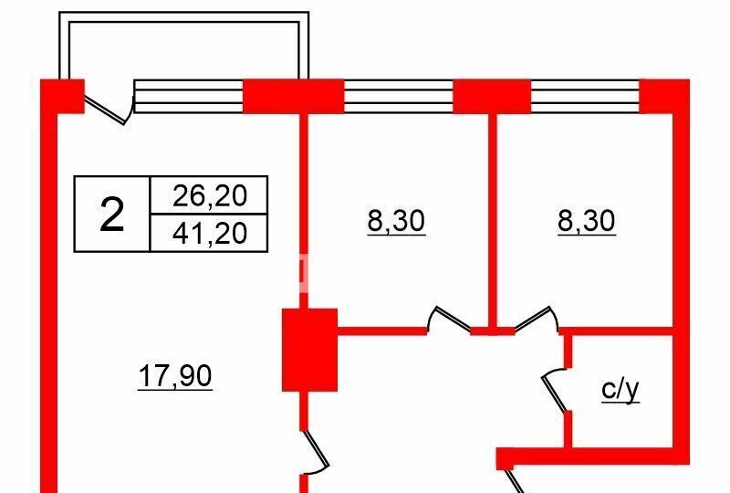 квартира р-н Ломоносовский д Капорское 3А, Русско-Высоцкое, Аннинское городское поселение фото 20