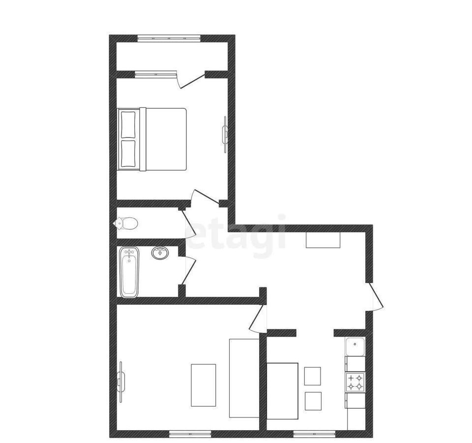 квартира г Благовещенск ул Мухина 85/1 фото 17