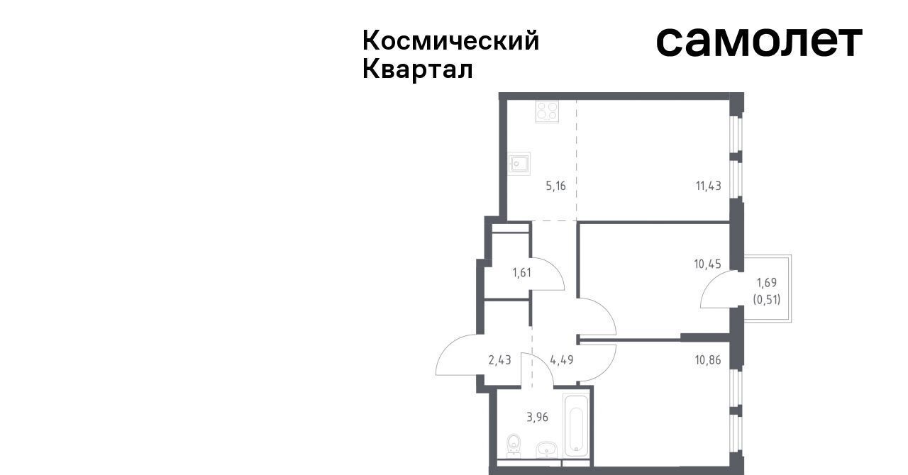 квартира г Королев мкр Юбилейный Щёлковская фото 1